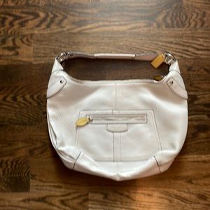White Coach shoulder bag
